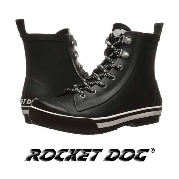 Rocket Dog Shoes - Rocket Dog Women’s Raindrop Lace-Up Boot, 8